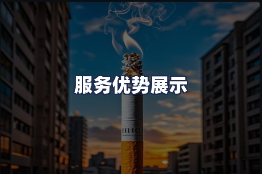 服务优势展示